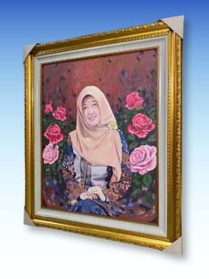 Pigura Motif Double Linen