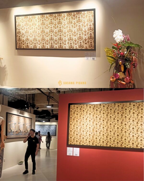 Custom Frame Kain Batik Laras Art Space