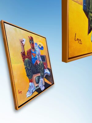 Pigura Minimalis Kolam Single