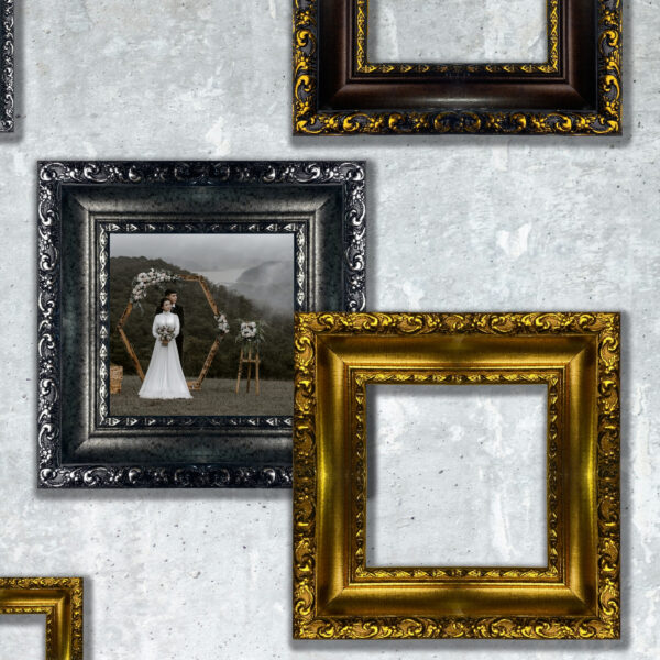 Pigura Motif Ukir 8cm