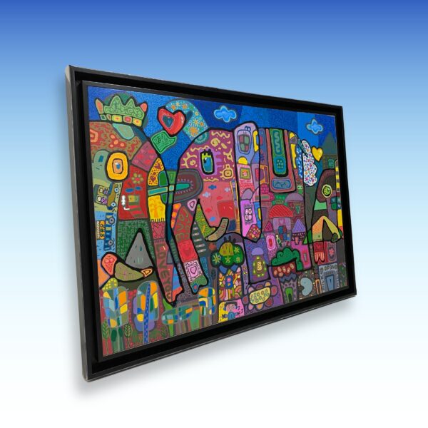 Pigura Minimalis Kolam Double