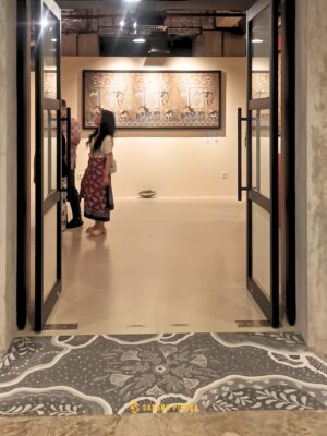 Custom Frame Kain Batik Laras Art Space