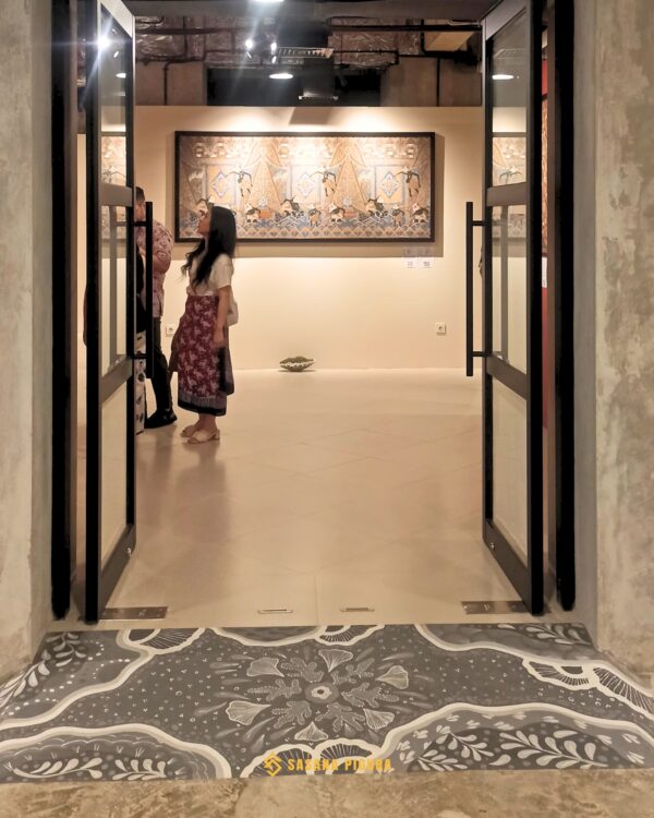 Custom Frame Kain Batik Laras Art Space