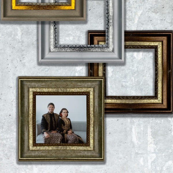 Pigura Motif Klasik 7cm