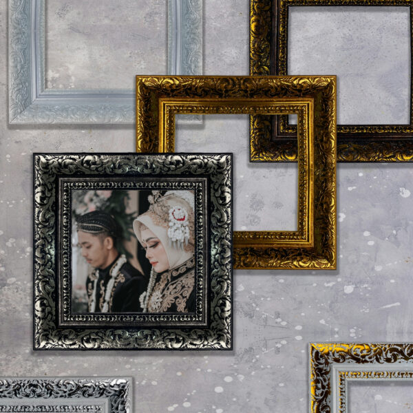 Pigura Motif Ukiran 6cm