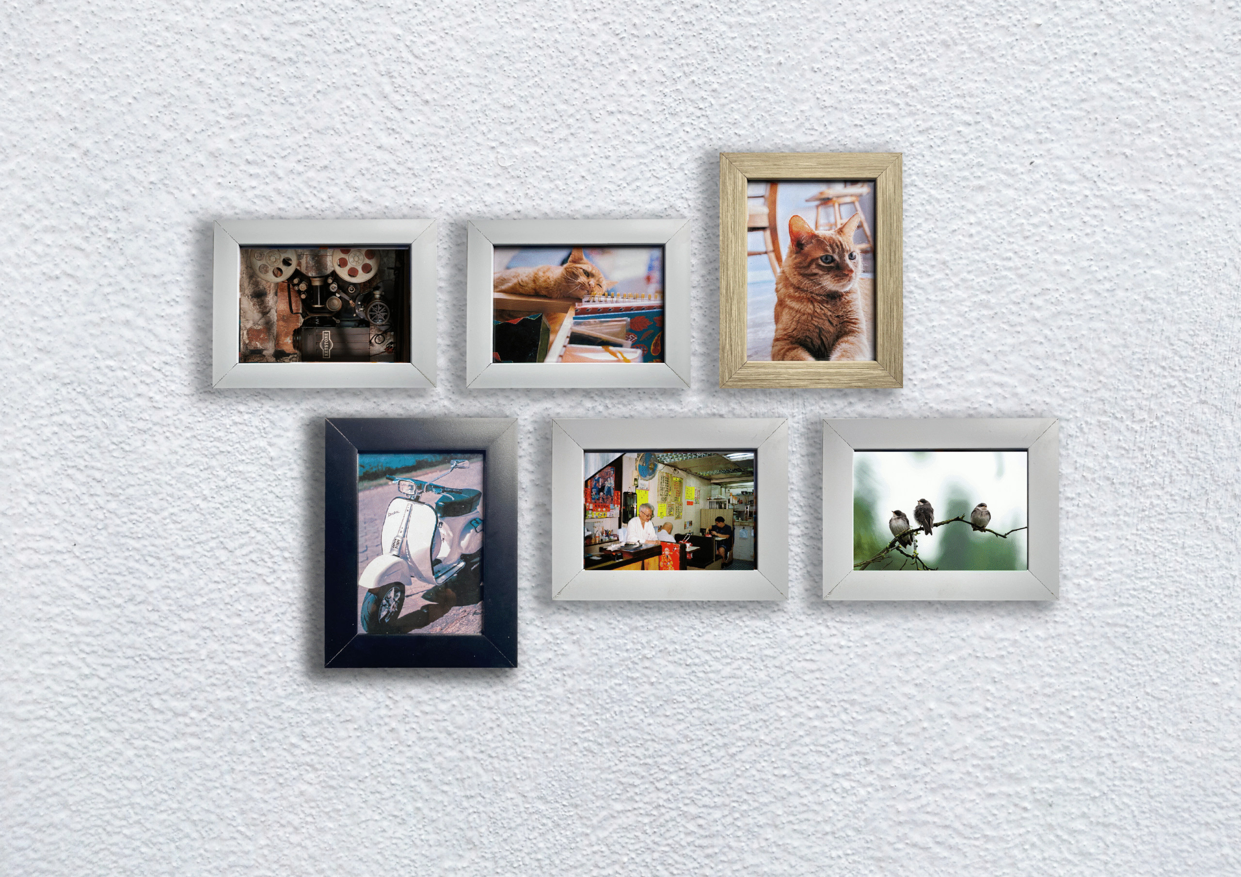 Pigura Minimalis Non Kaca